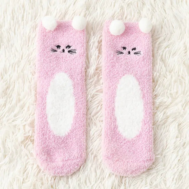 Women's  Fuzzy Socks Winter Warm Fleece