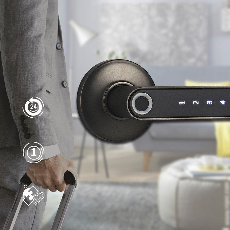 Smart Lock Fingerprint Door Handle