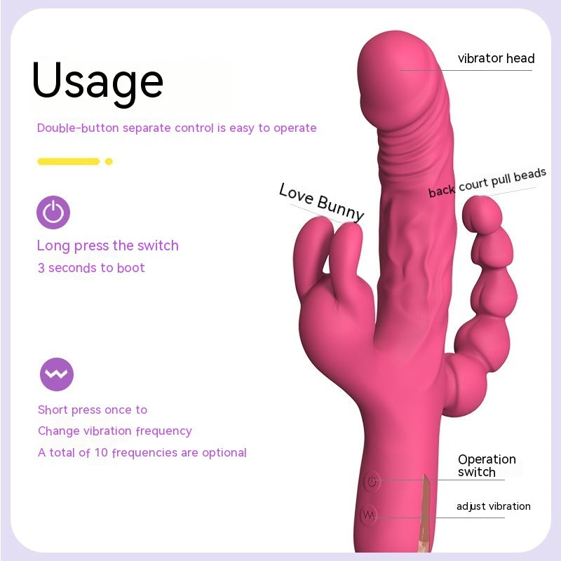 Three-in-one Massager Stimulation Vibration